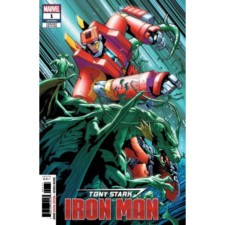 Tony Stark: Iron Man  Issue  1 - 2nd print Variant