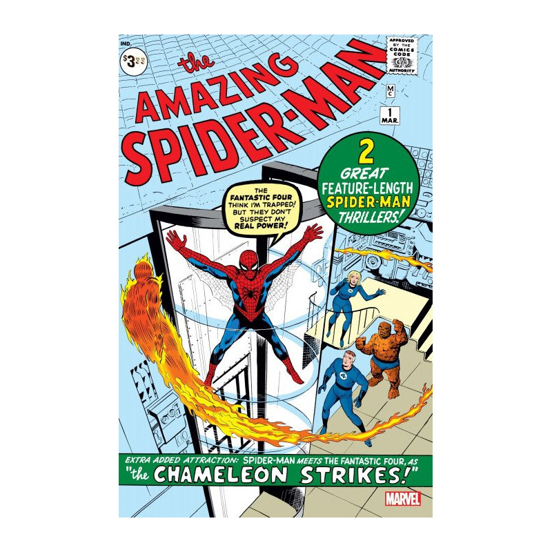 The Amazing Spider-Man Vol. 1 Issue   1facsimile-b