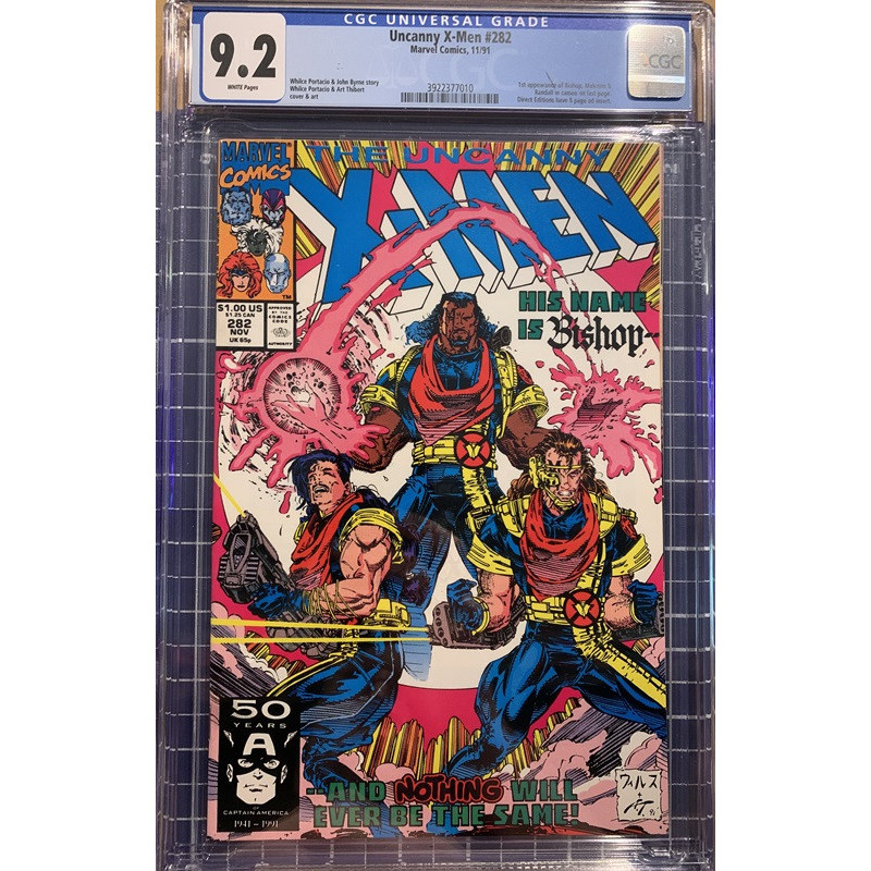 The Uncanny X-Men Vol. 1 Issue 282 CGC 9.2