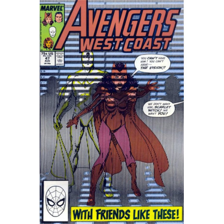 Avengers West Coast  Issue  47