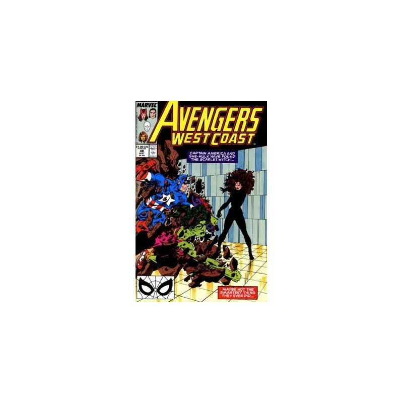 Avengers West Coast  Issue  48