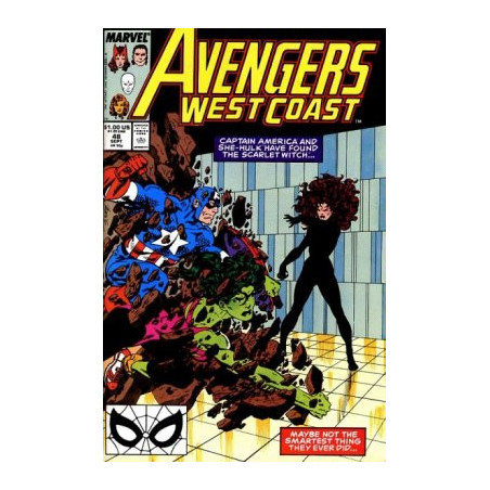 Avengers West Coast  Issue  48