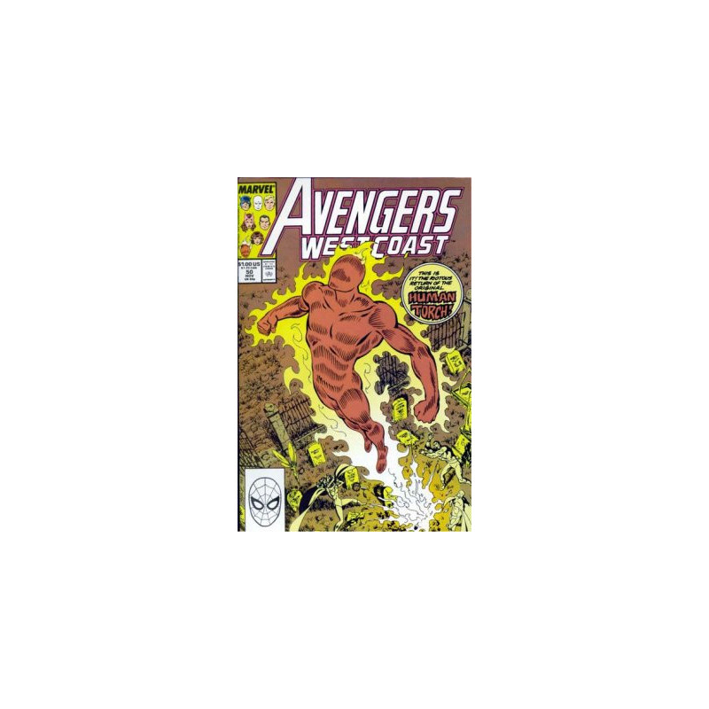 Avengers West Coast  Issue  50