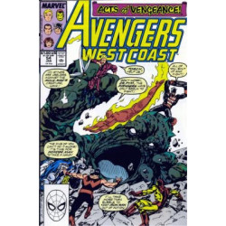 Avengers West Coast  Issue  54