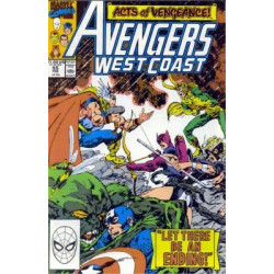 Avengers West Coast  Issue  55