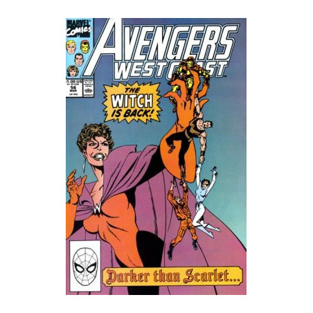 Avengers West Coast  Issue  56