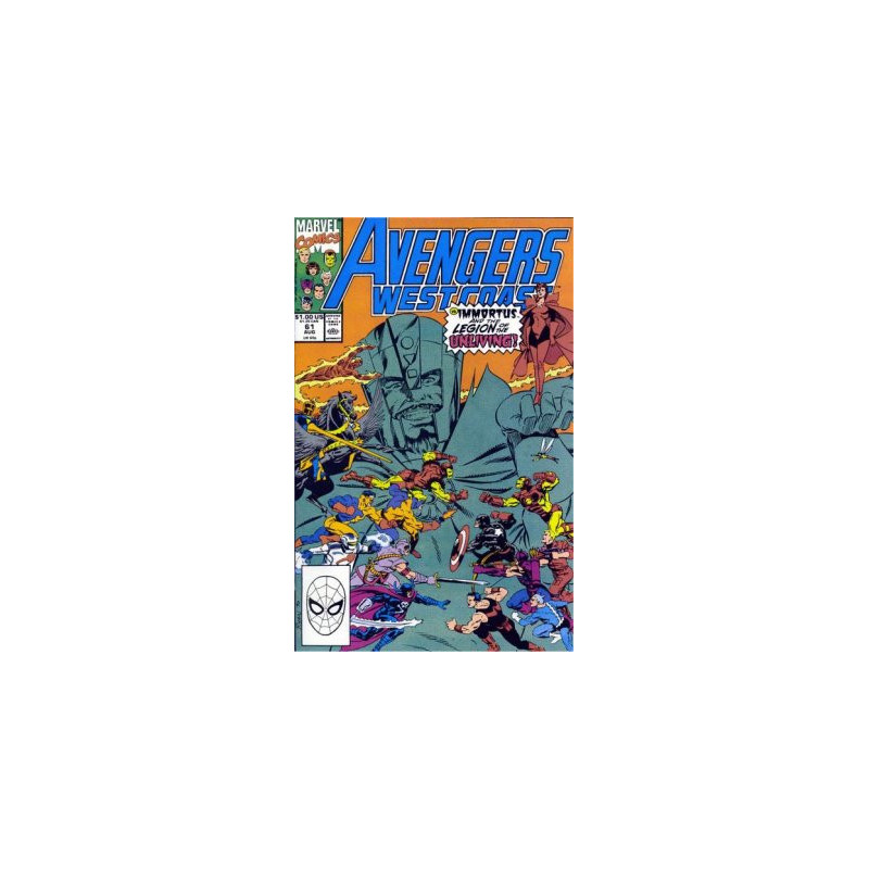 Avengers West Coast  Issue  61