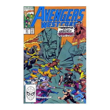 Avengers West Coast  Issue  61