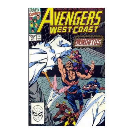 Avengers West Coast  Issue  62