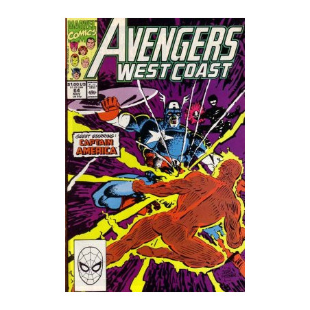 Avengers West Coast  Issue  64
