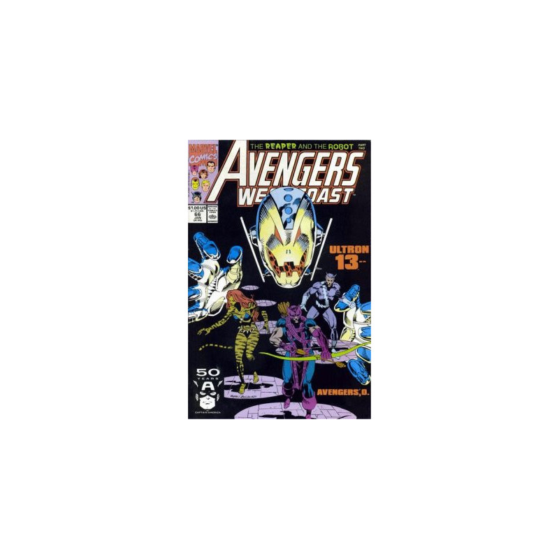Avengers West Coast  Issue  66