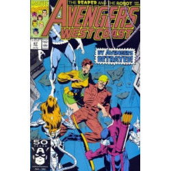 Avengers West Coast  Issue  67