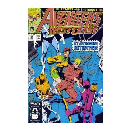 Avengers West Coast  Issue  67