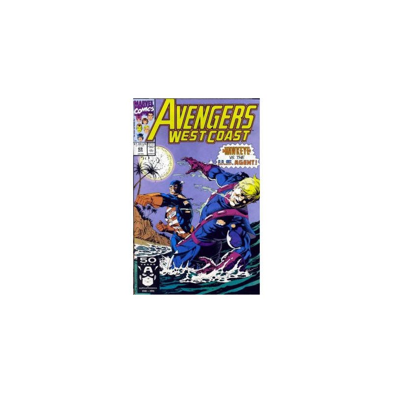 Avengers West Coast  Issue  69