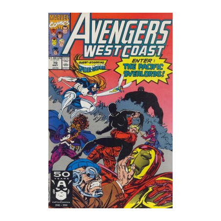 Avengers West Coast  Issue  70