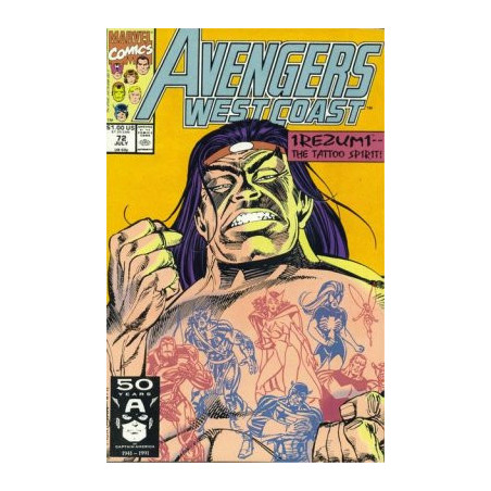 Avengers West Coast  Issue  72