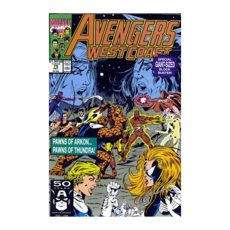 Avengers West Coast  Issue  75