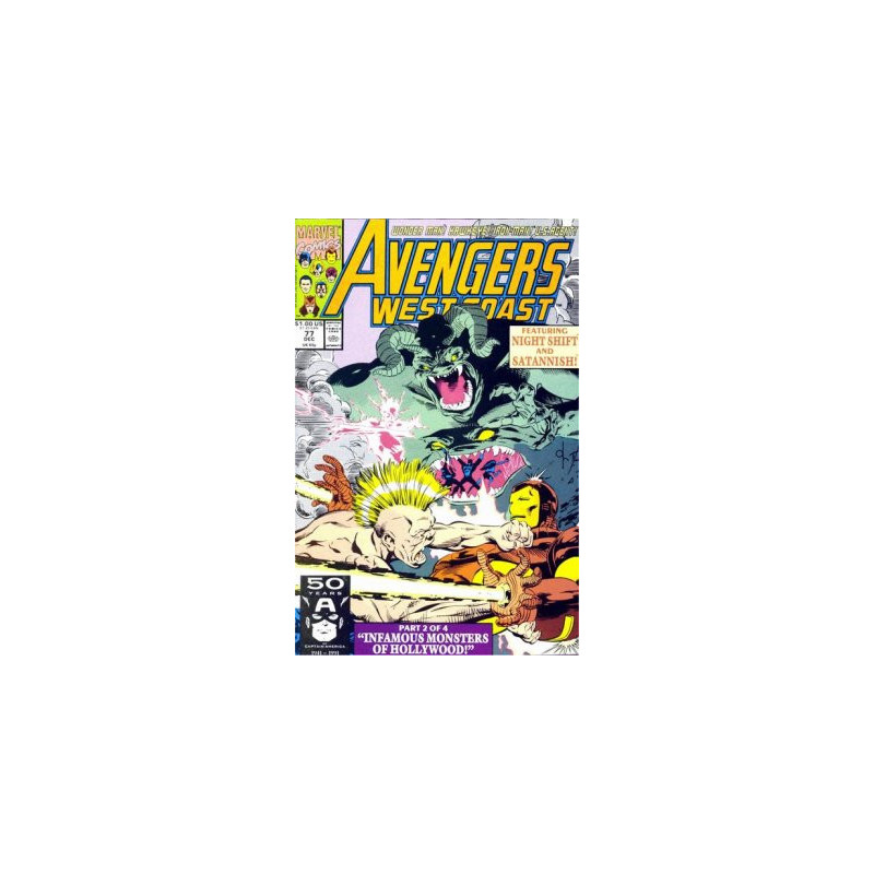Avengers West Coast  Issue  77