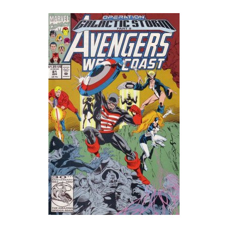 Avengers West Coast  Issue  81
