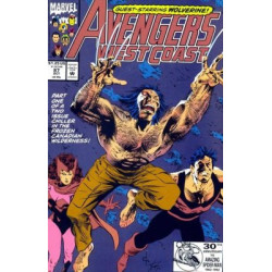 Avengers West Coast  Issue  87