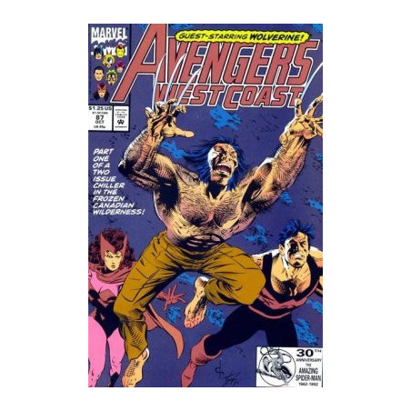 Avengers West Coast  Issue  87