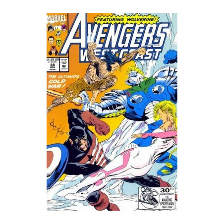 Avengers West Coast  Issue  88