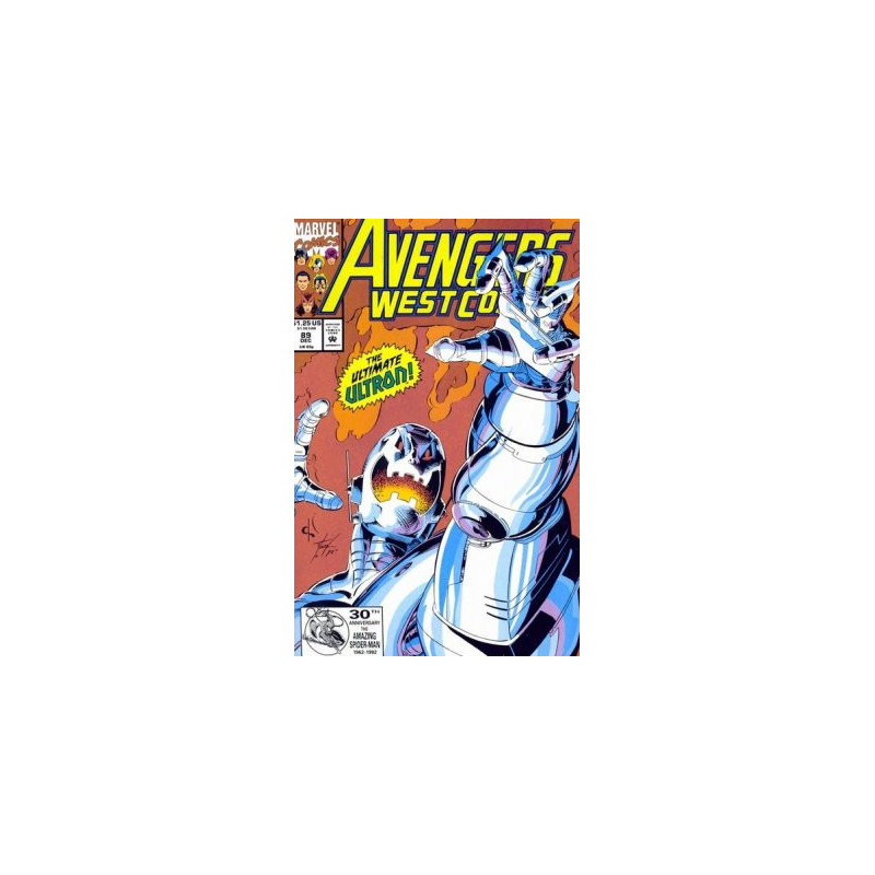 Avengers West Coast  Issue  89