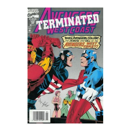 Avengers West Coast  Issue 102