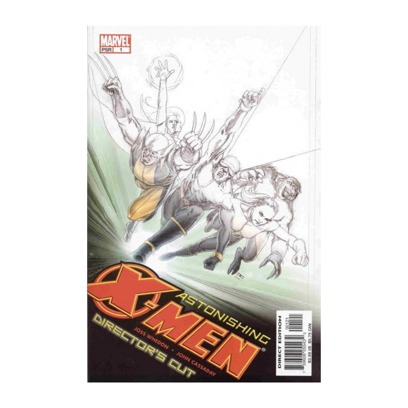 Astonishing X-Men Vol. 3 Issue  1directors cut Variant