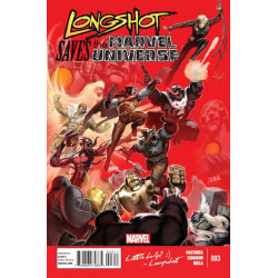 Longshot Saves the Marvel Universe Mini Issue 3