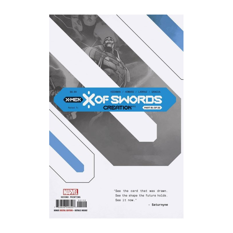 X of Swords: Creation One-Shot Issue 1 - 2nd printing Variant