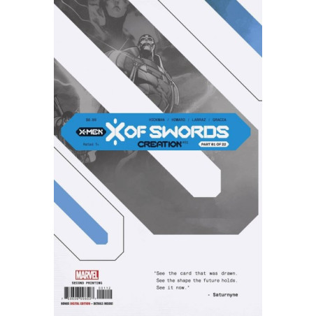 X of Swords: Creation One-Shot Issue 1 - 2nd printing Variant