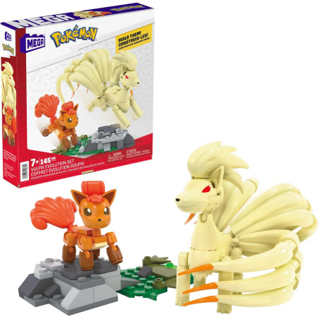 MEGA: Pokémon - Vulpix Evolution Set with Ninetales