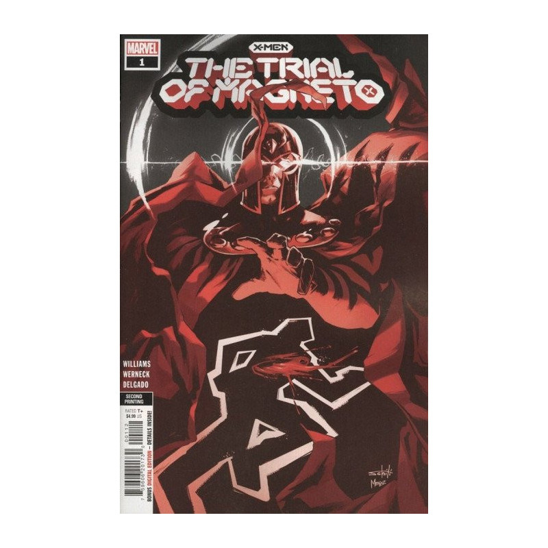 X-Men: The Trial of Magneto  Issue 1 - 2nd print Variant
