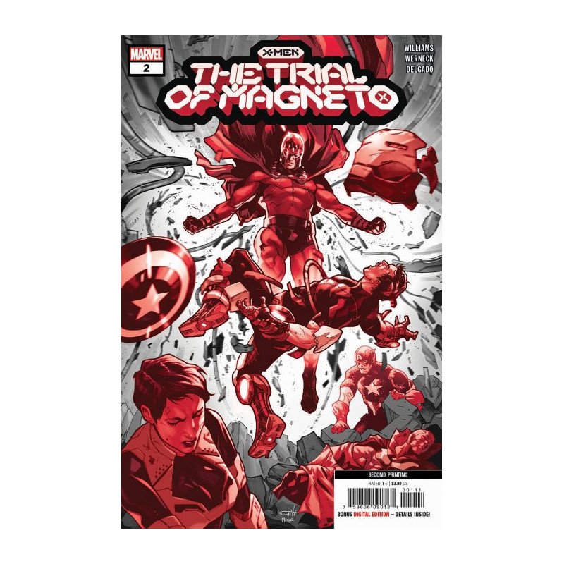 X-Men: The Trial of Magneto  Issue 2 - 2nd print Variant