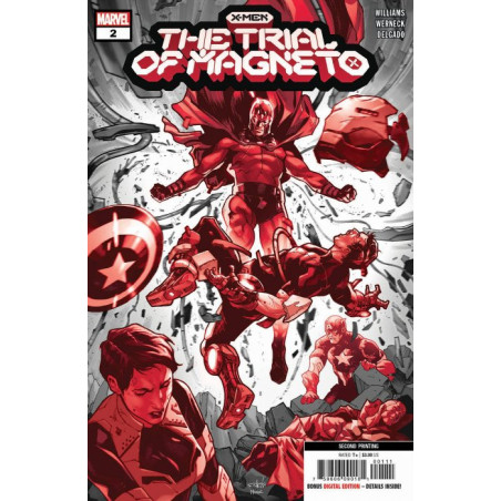 X-Men: The Trial of Magneto  Issue 2 - 2nd print Variant