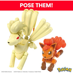 MEGA: Pokémon - Vulpix Evolution Set with Ninetales