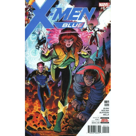 X-Men Blue  Issue  1 - 2nd Print