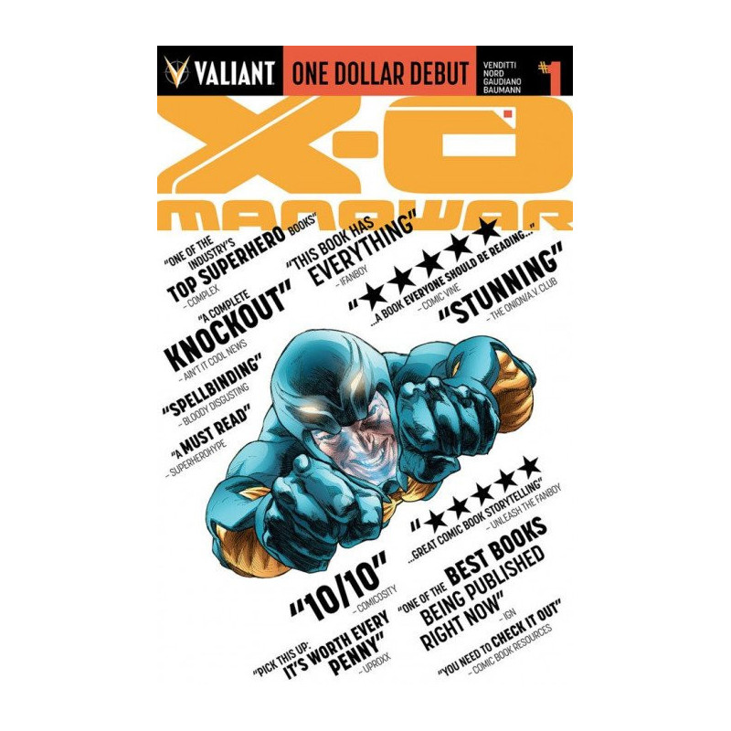X-O Manowar Vol. 3 Issue 1 - one $-b