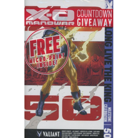X-O Manowar Vol. 3 Issue 50b Variant