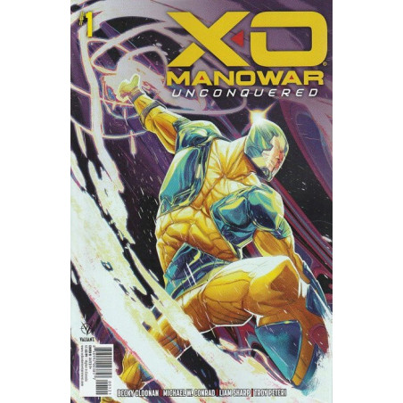 X-O Manowar: Unconquered Issue 1b Variant