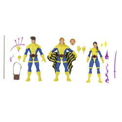 Marvel Hasbro Legends Series X-Men 6-inch Collectible Banshee, Gambit, & Psylocke Set