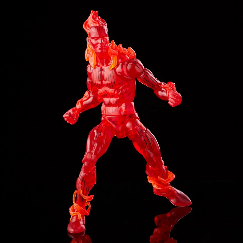 Marvel Legends Retro Series Fantastic Four 6-inch Collectible Human Torch
