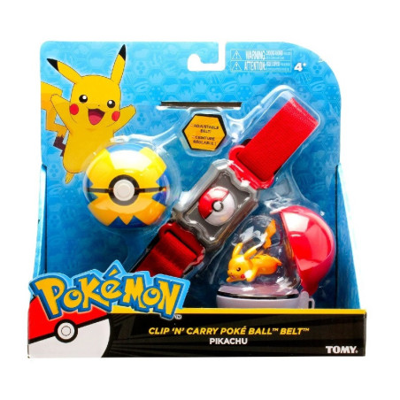 Pokémon Clip 'N' Carry: Poké Belt and Pikachu Set