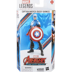 Marvel Legends Series 60th Anniversary 6-inch Captain America (Bucky Barnes)