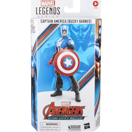 Marvel Legends Series 60th Anniversary 6-inch Captain America (Bucky Barnes)