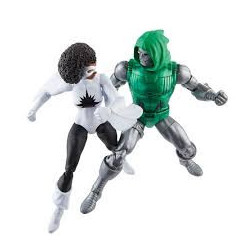 Marvel Legends Series 60th Anniversary 6-inch Captain Marvel vs Doctor Doom 2-pack