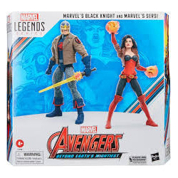 Marvel Legends Series 60th Anniversary 6-inch Marvel's Black Knight & Marvel's Sersi 2-pack