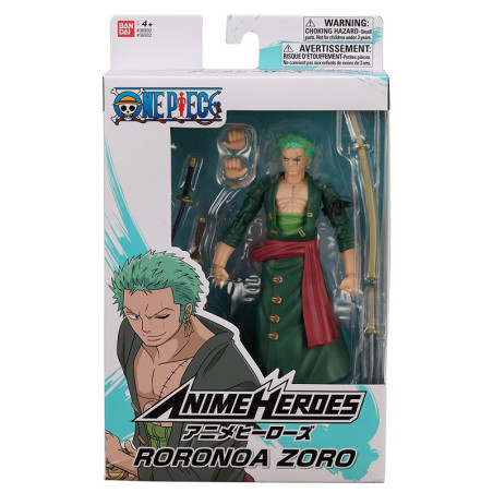 Anime Heroes - One Piece - Roronoa Zoro 6.5 Action Figure