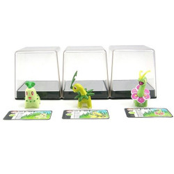 Pokémon Trainer's Choice 1 3 Pack: Chikorita - Bayleef - Meganium 2 inch Figures